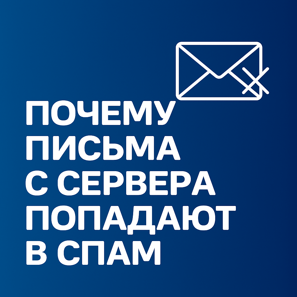 Почему письма с сервера попадают в спам
